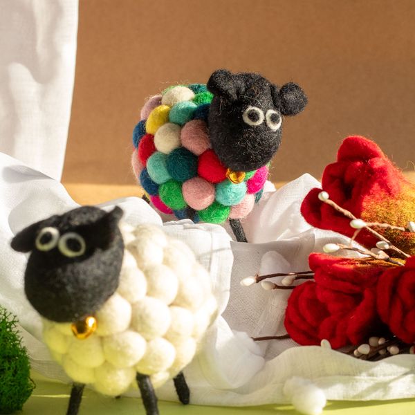Little Felt Sheep