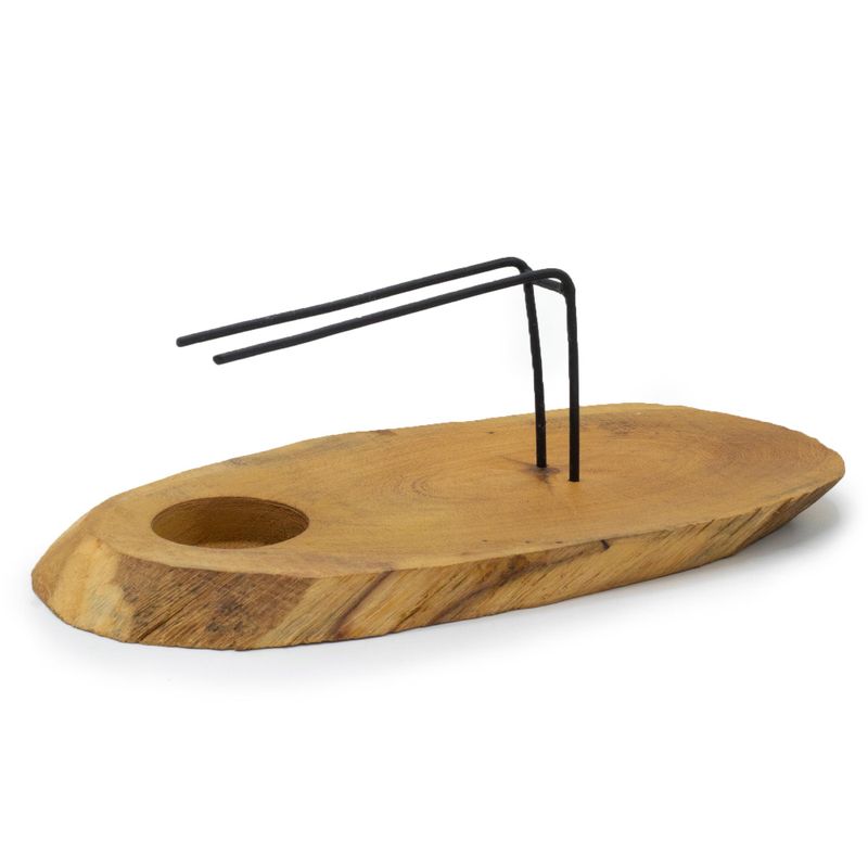 Palo Santo Heater - Natural Gamel Wood
