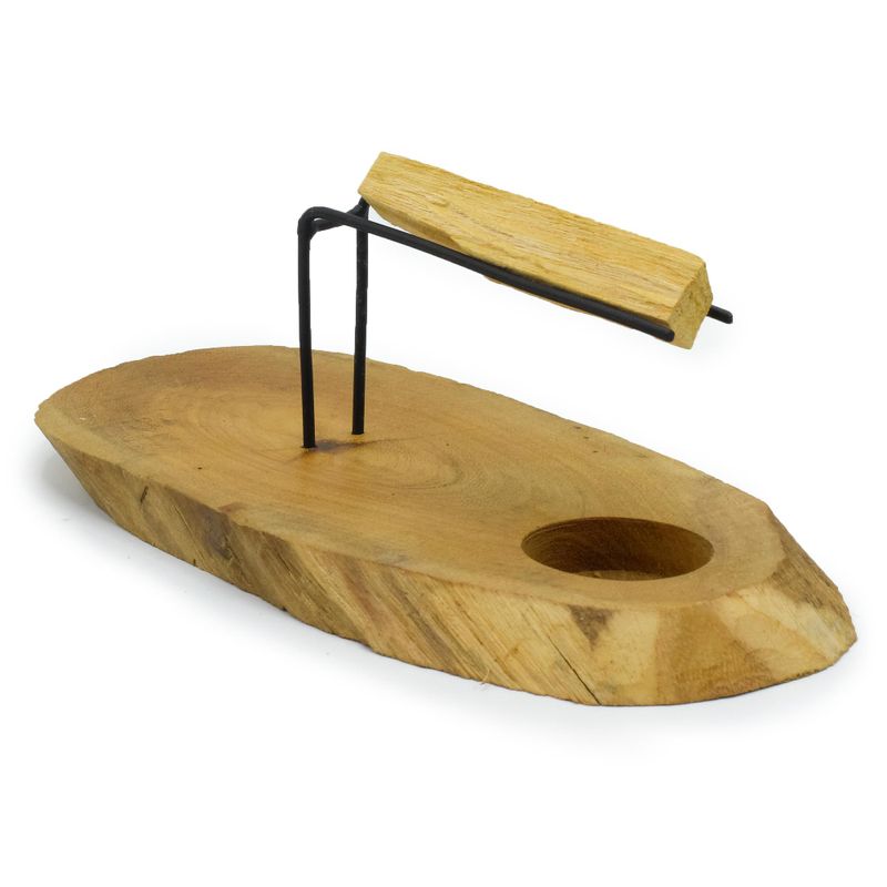 Palo Santo Heater - Natural Gamel Wood