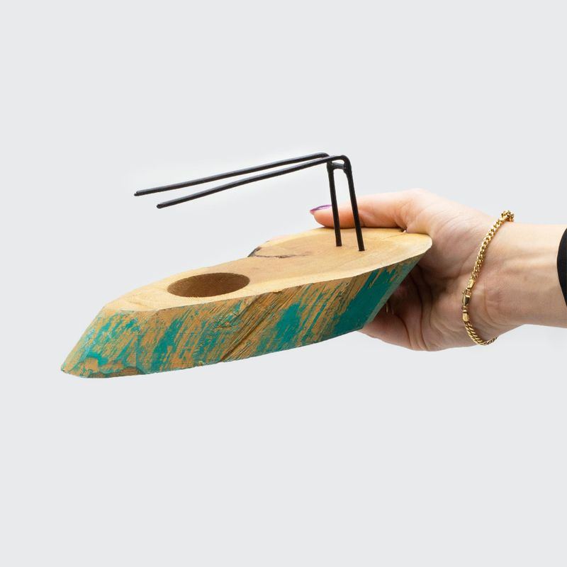 Palo Santo Heater - Greenwash Gamel Wood