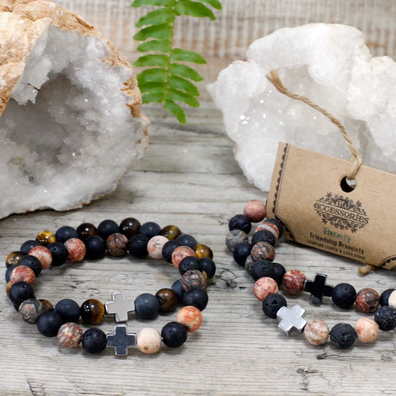 Starter Pack of 40 sets of 2 Gemstones Frendship Bracelets