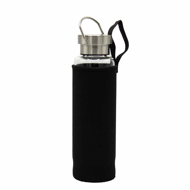 Crystal Infused Glass Water Bottle Starter Pack