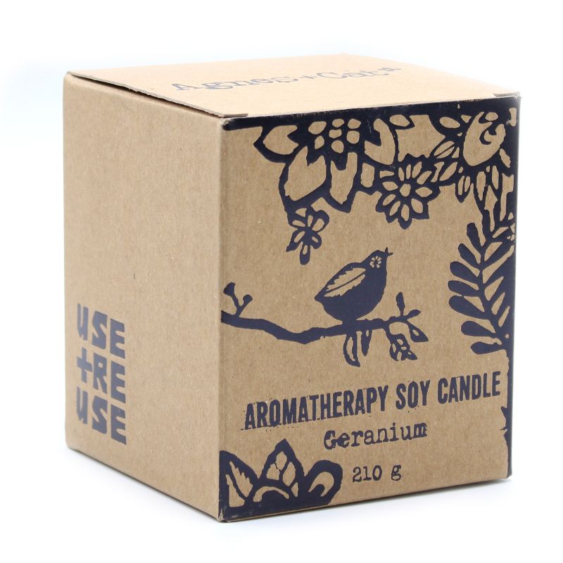 Herb Garden Candles - Geranium