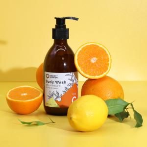 Aromatherapy Body Wash with Vitamin C – Orange & Lemon