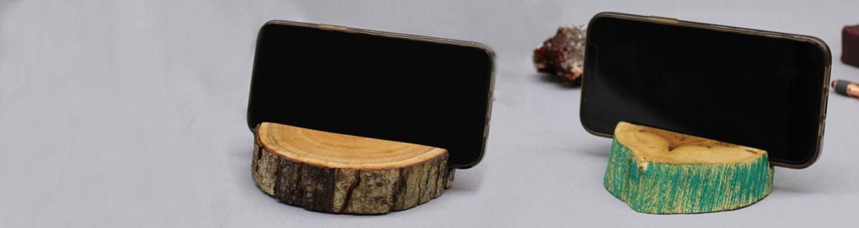 Wooden Phone Holders