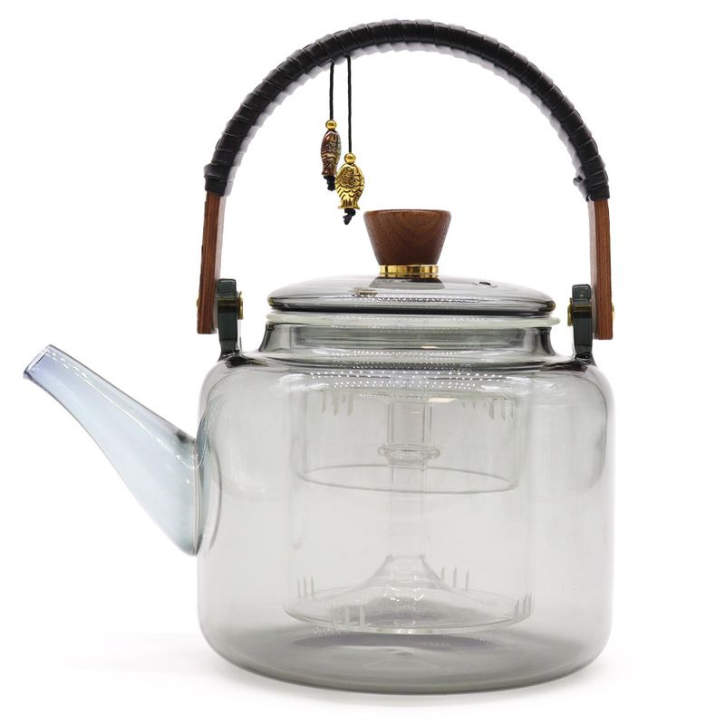 Glass Infuser Teapot - With Steamer System - 1000ml