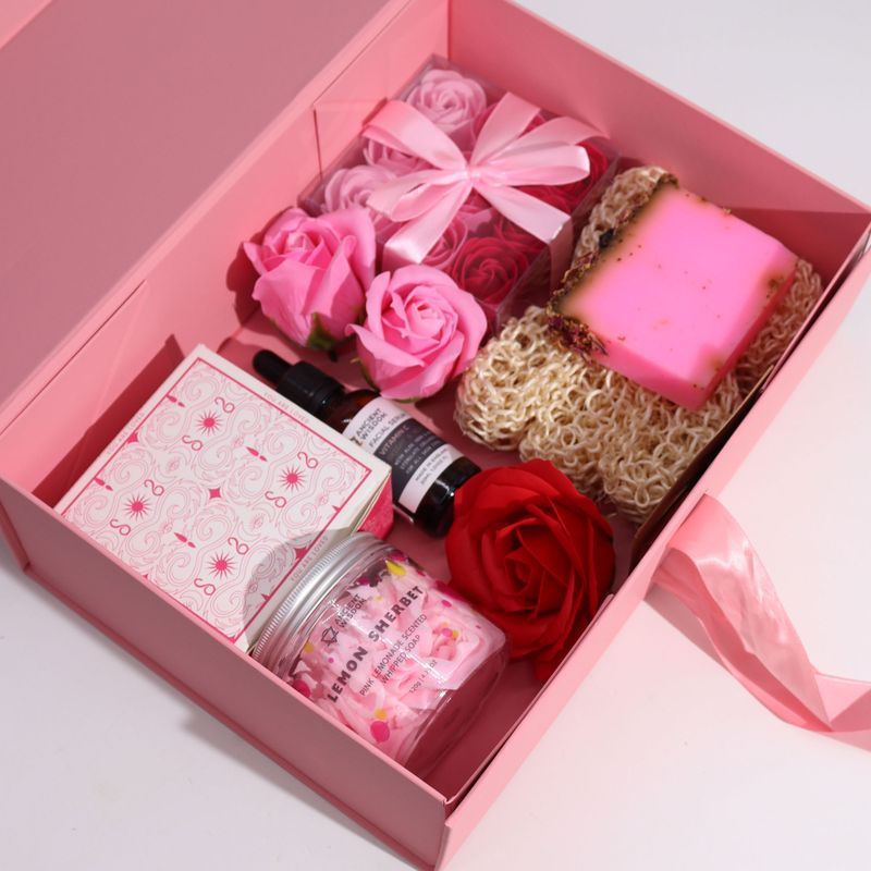 Flat Pack Gift Box - Large (28.2x20.2x9.2cm) - Baby Blue