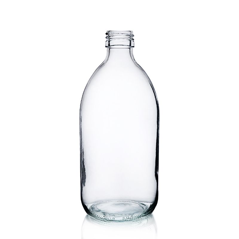 300ml Clear Glass Medicine Bottle