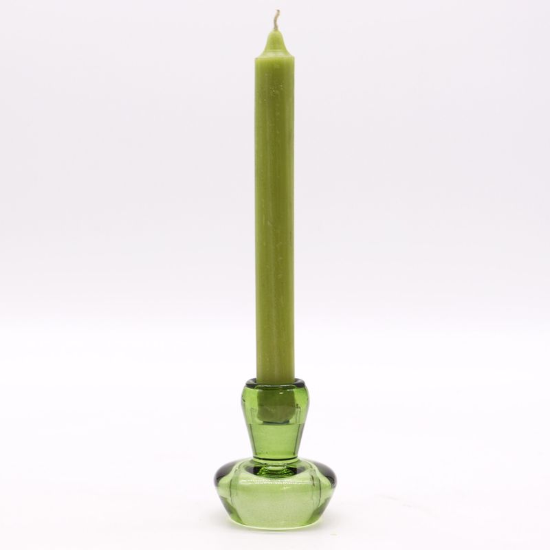 Mushroom Flip Dinner Candle / Tealight Holder - Garden Jade