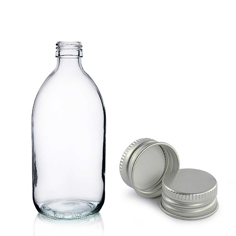 150ml Clear Glass Medicine Bottle