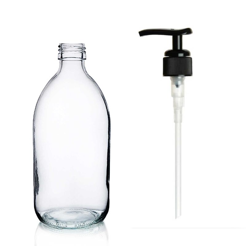 150ml Clear Glass Medicine Bottle
