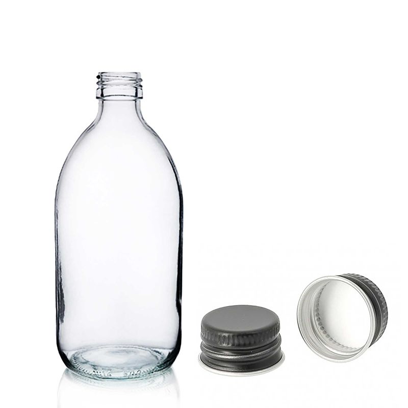 150ml Clear Glass Medicine Bottle