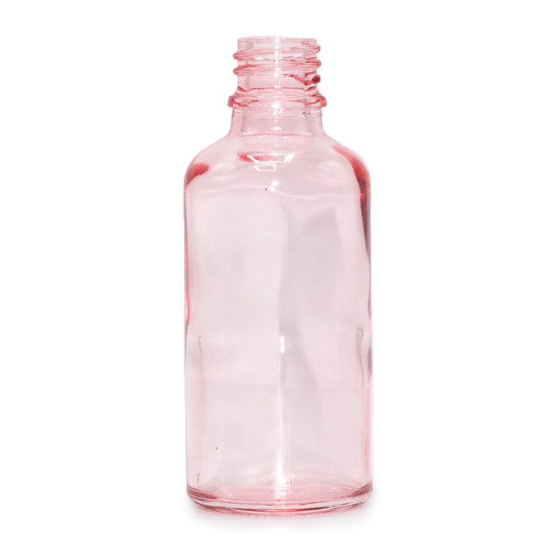 100ml Rose Pink Glass Dropper Bottle