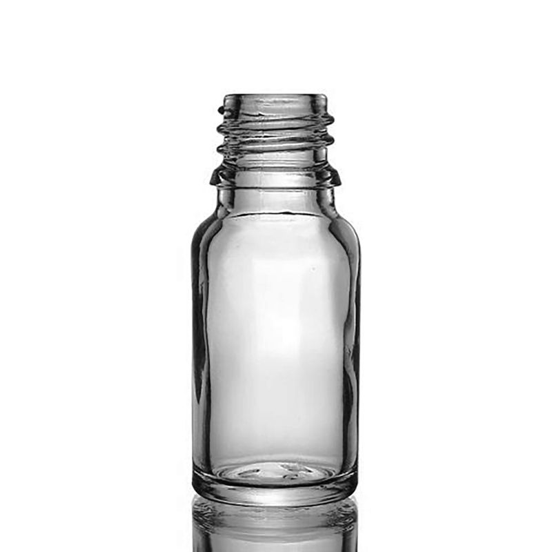 10ml Smokey Grey Glass Dropper Bottle