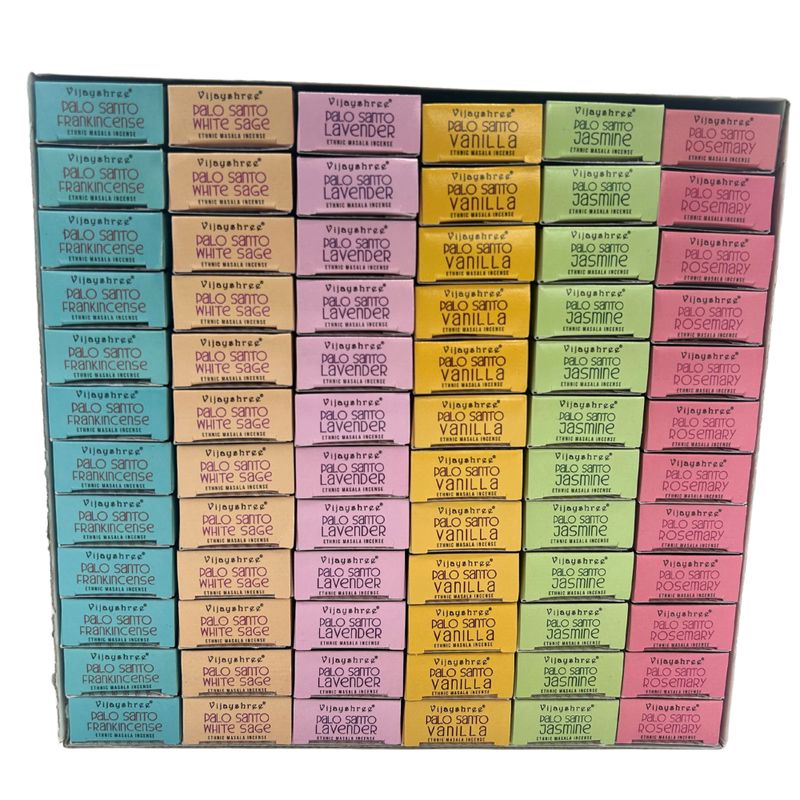 15g Golden Incense Sticks - Fusion Series Display Set