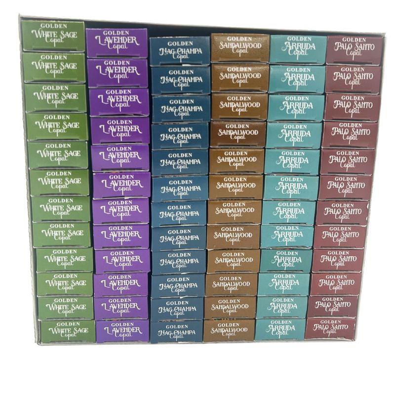 15g Golden Ancient Series Incense - Display Set
