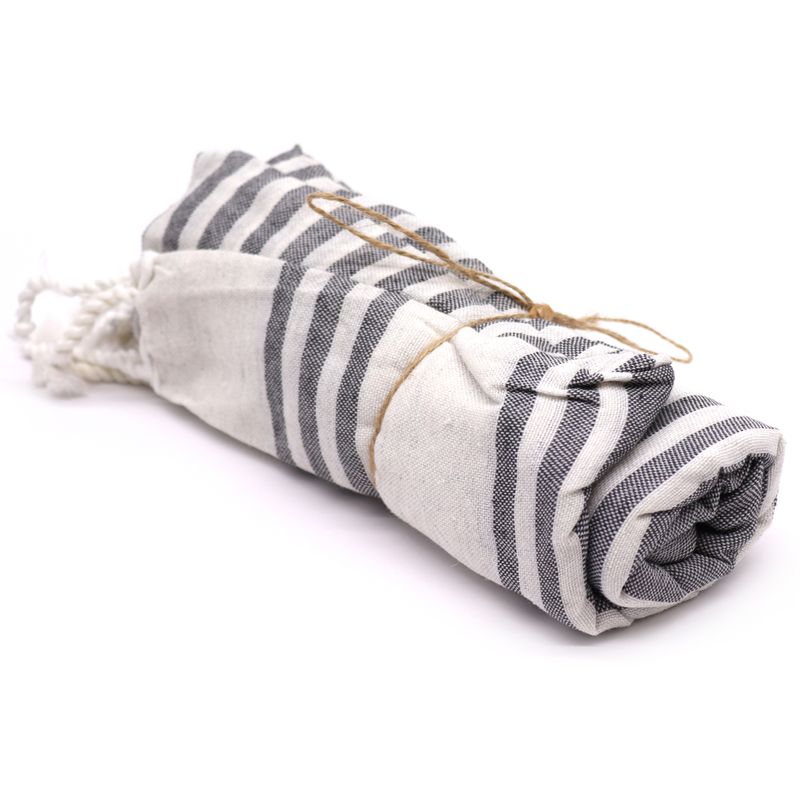 Hamman Spa Towel - Charcoal - 90x170cm