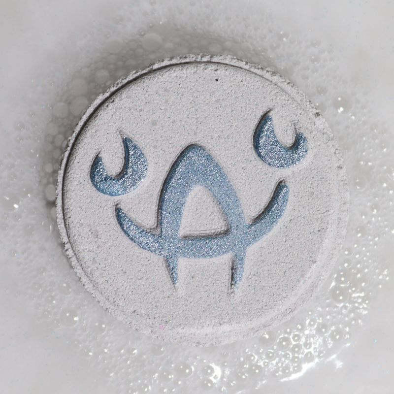 Box of 2 Zodiac Bath Fizzers with Horoscope - Cancer