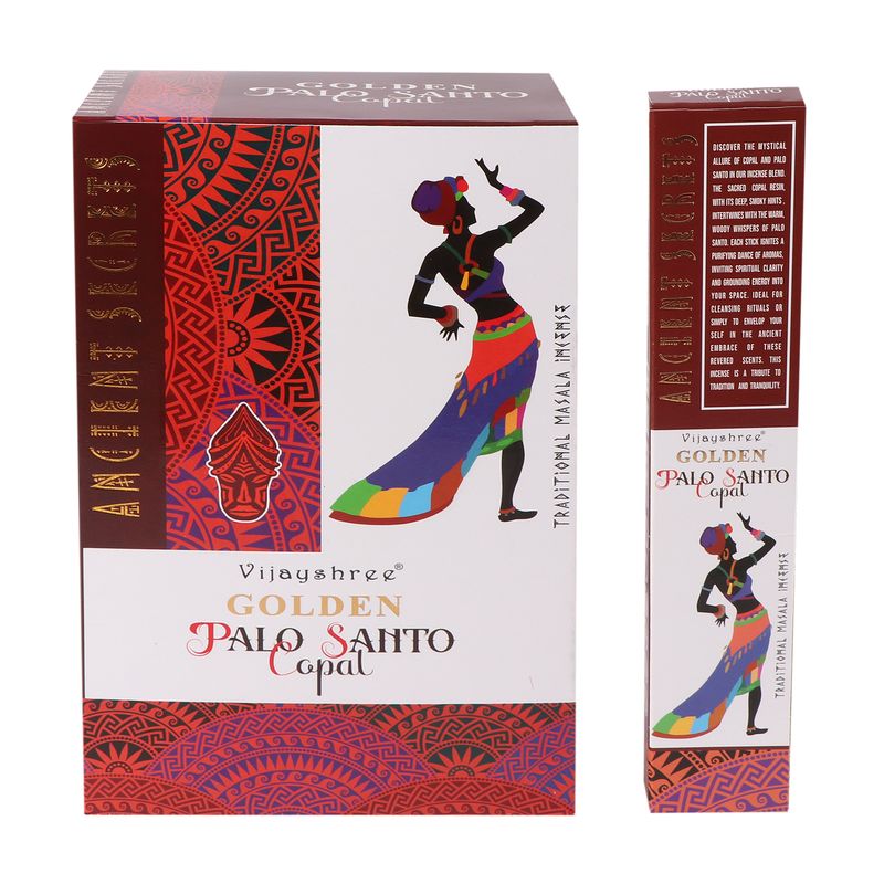 15g Golden Incense - Copal and Palo Santo