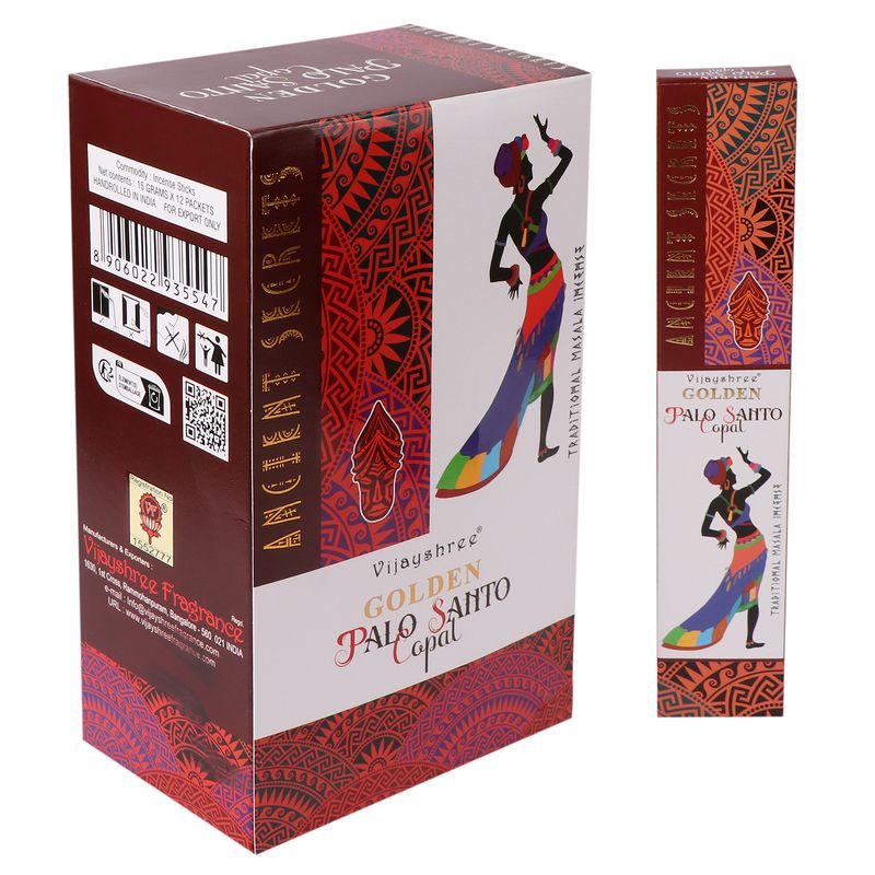 15g Golden Incense - Copal and Palo Santo