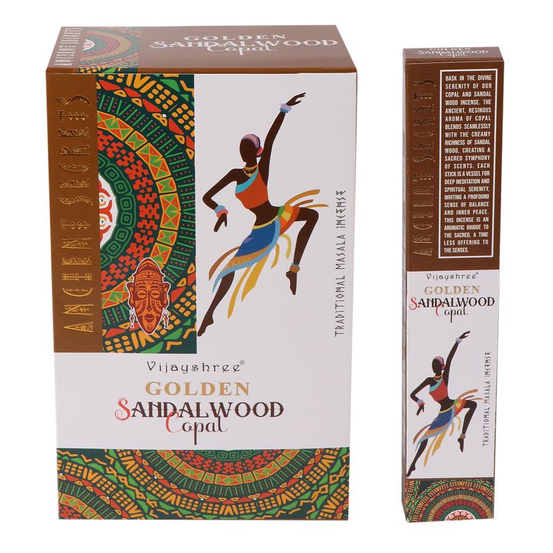 15g Golden Incense - Copal and Sandalwood