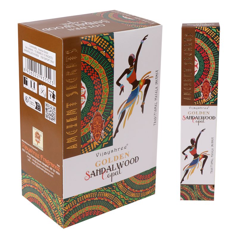 15g Golden Incense - Copal and Sandalwood