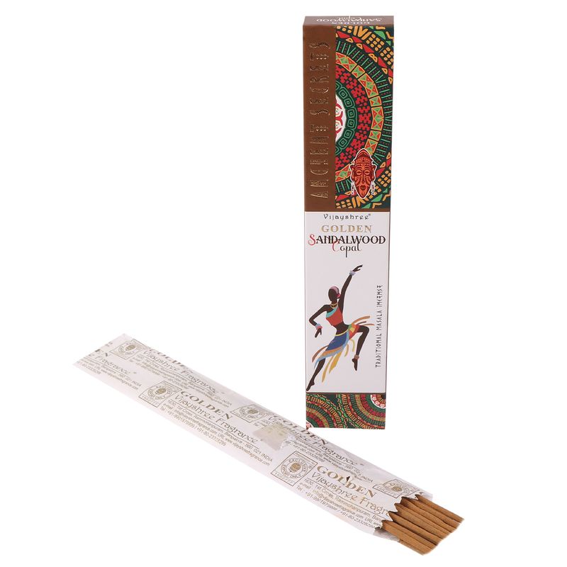 15g Golden Incense - Copal and Sandalwood