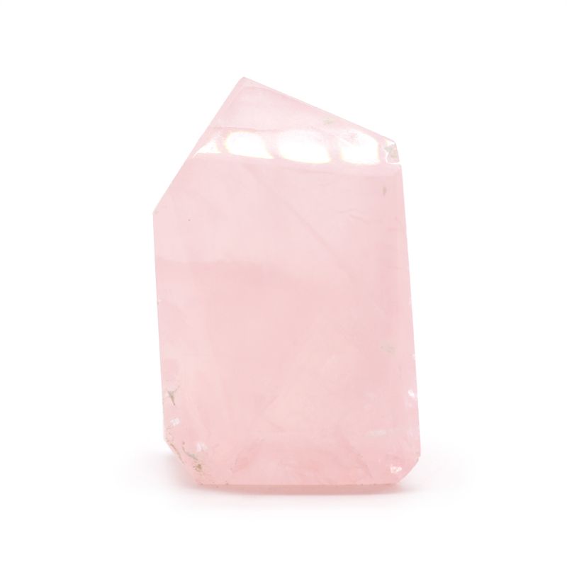 Bulk Gemstone Points approx 5cm (0.4KG) - Indian Rose Quartz (approx 8 pieces)