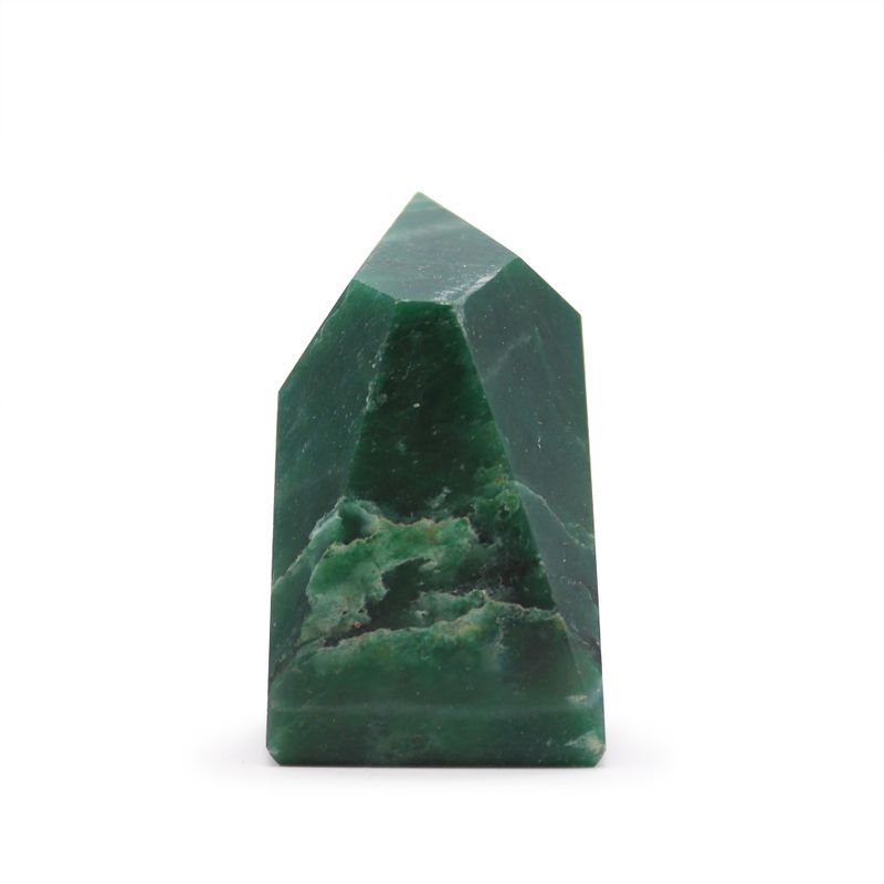 Bulk Gemstone Points approx 5cm (0.4KG) - Indian Jade (approx 8 pieces)