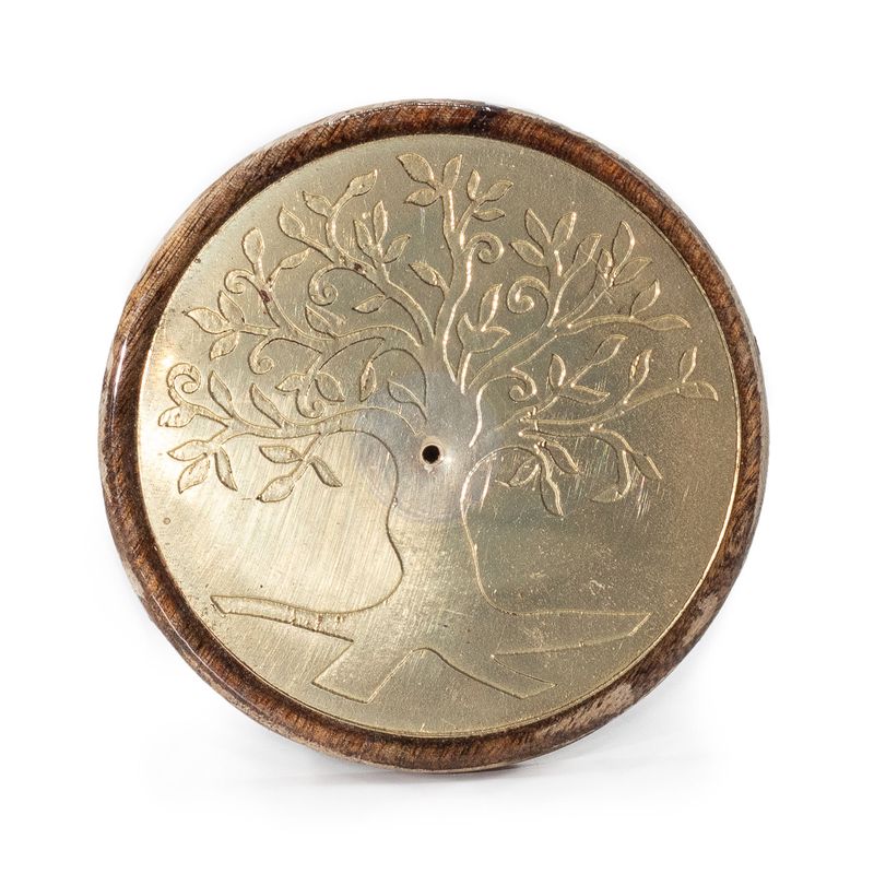 Gold on Mango Wood - Tree of Life