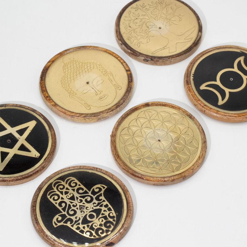 Gold on Mango Wood - Tree of Life