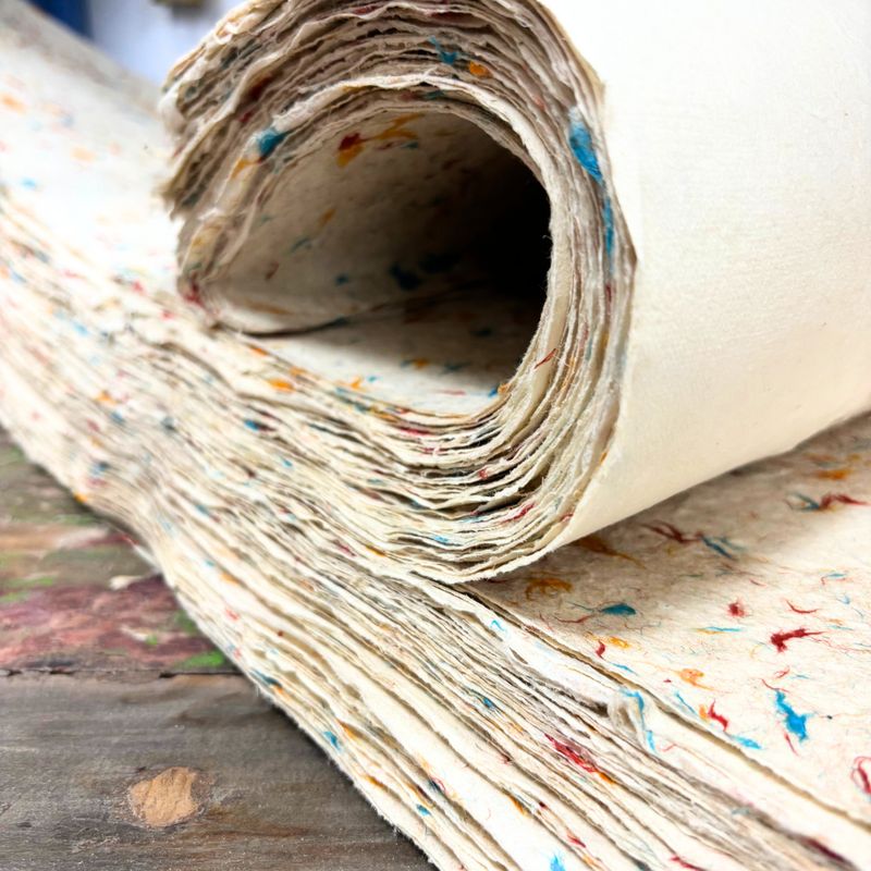 Lokta Craft / Wrapping Paper (51x76cm) - Grass