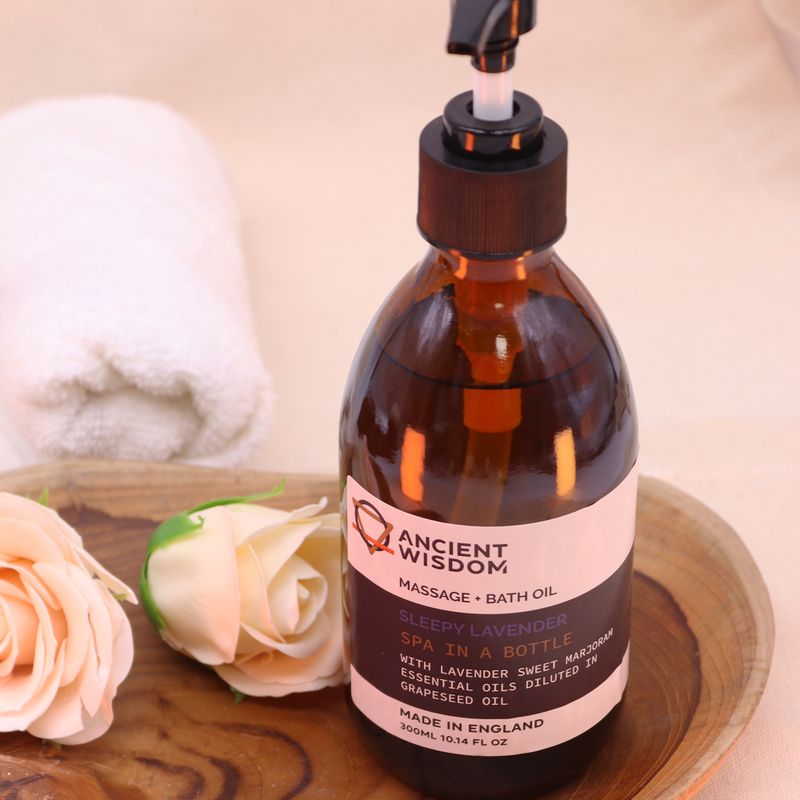 Sleepy Lavender Massage and Bath Oil - 300ml