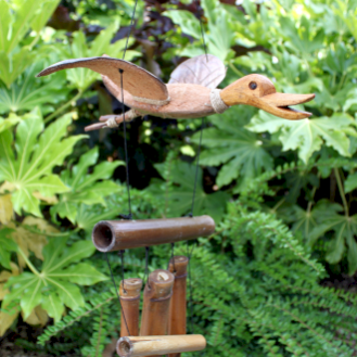 Wild Wild Bamboo Wind Chimes