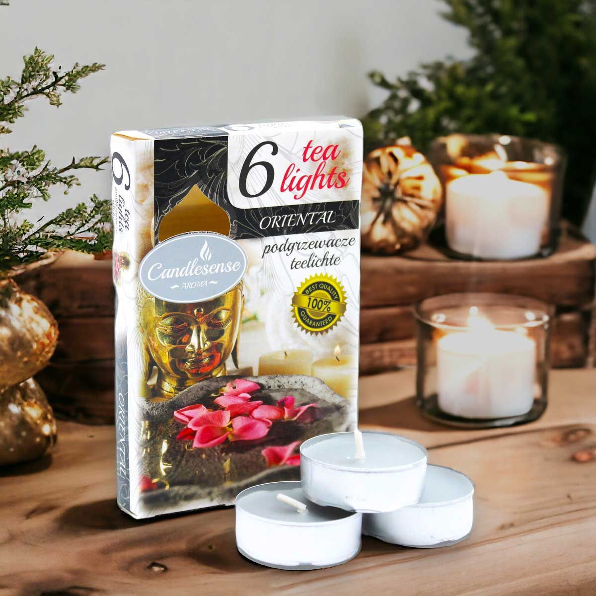 Set of 6 Scented Tealights