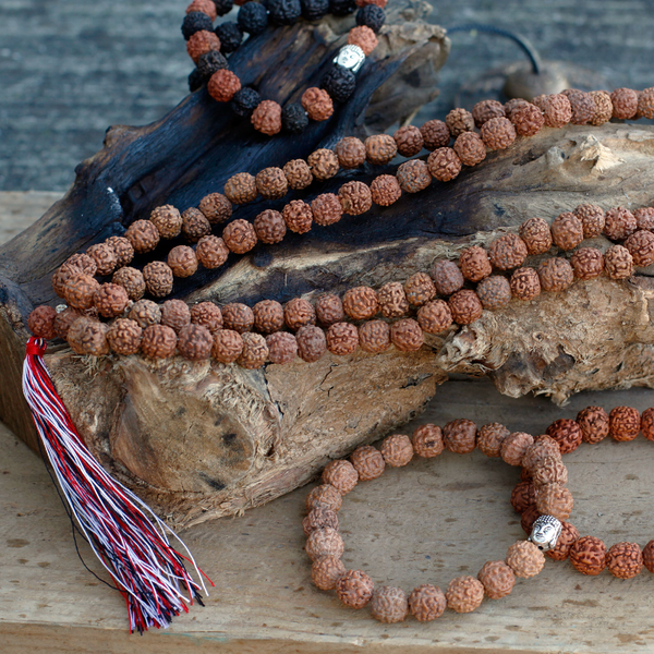 Rudraksha Buddah Bangle Mala