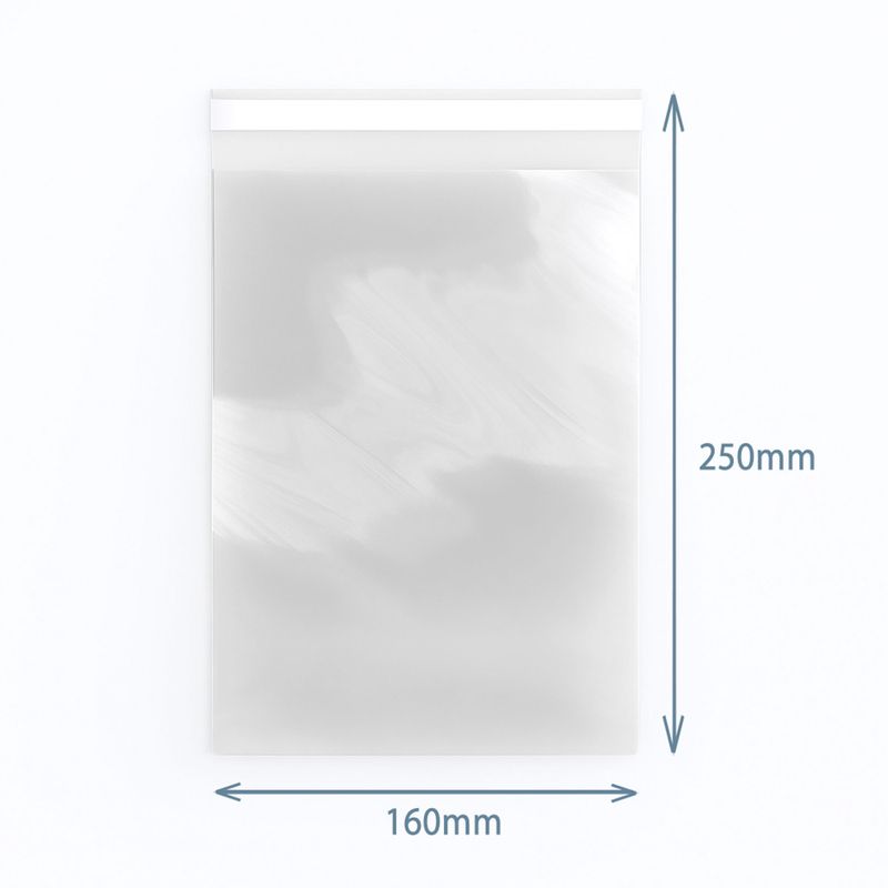 Poly-Prop Bags 160x250mm Reseal