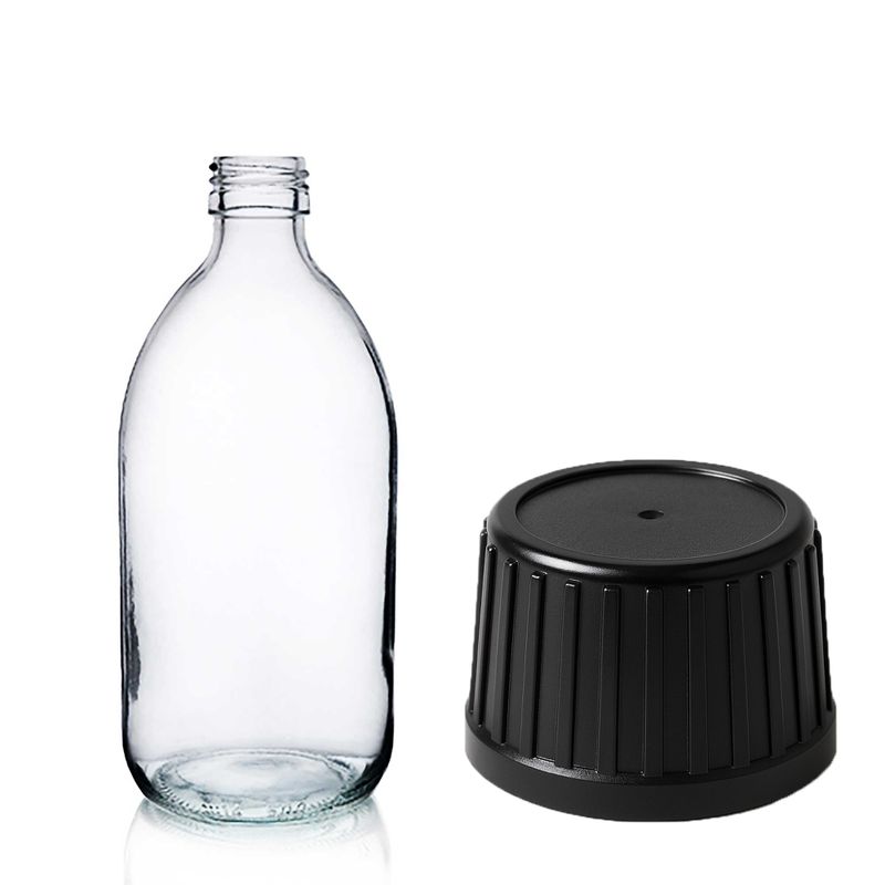 150ml Clear Glass Medicine Bottle