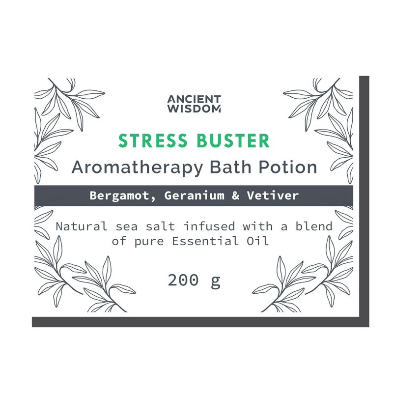 Bag Labels for Stress Buster (4 sheets of 18)
