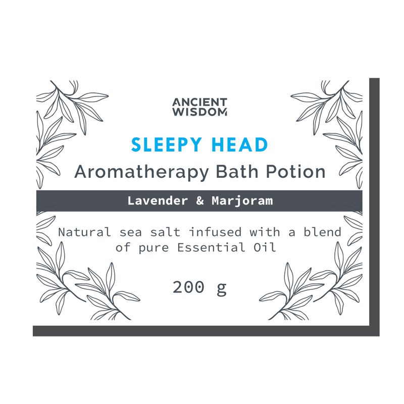Bag Labels for Sleepy Head (4 sheets of 18)