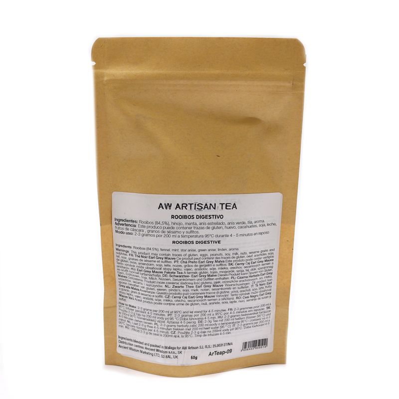50g Rooibos Tea Red Bush Digestive (zero VAT)