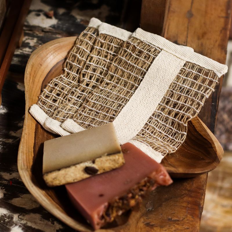 Soft Jute Soap Bag