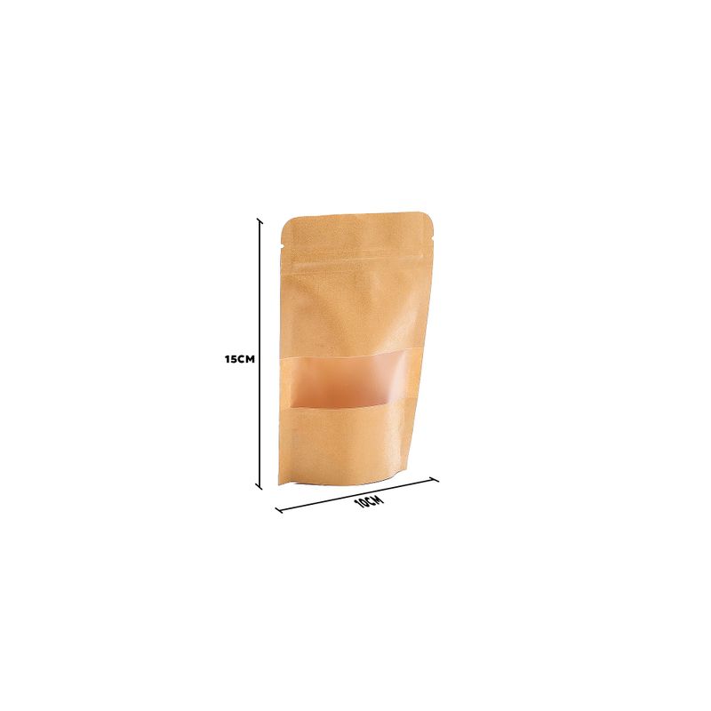 Kraft Window Bag 10x15 cm