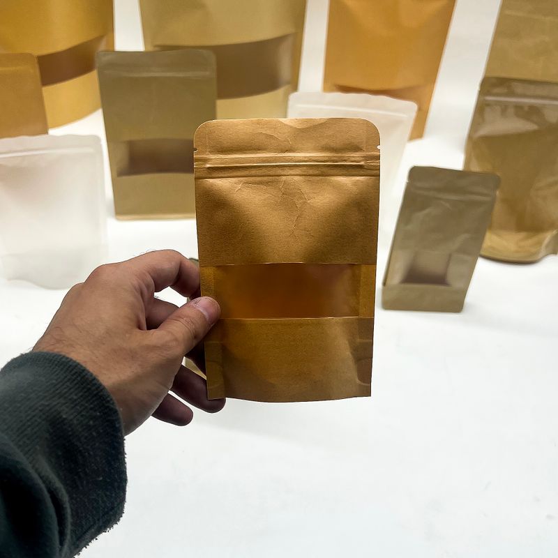 Kraft Window Bag 10x15 cm