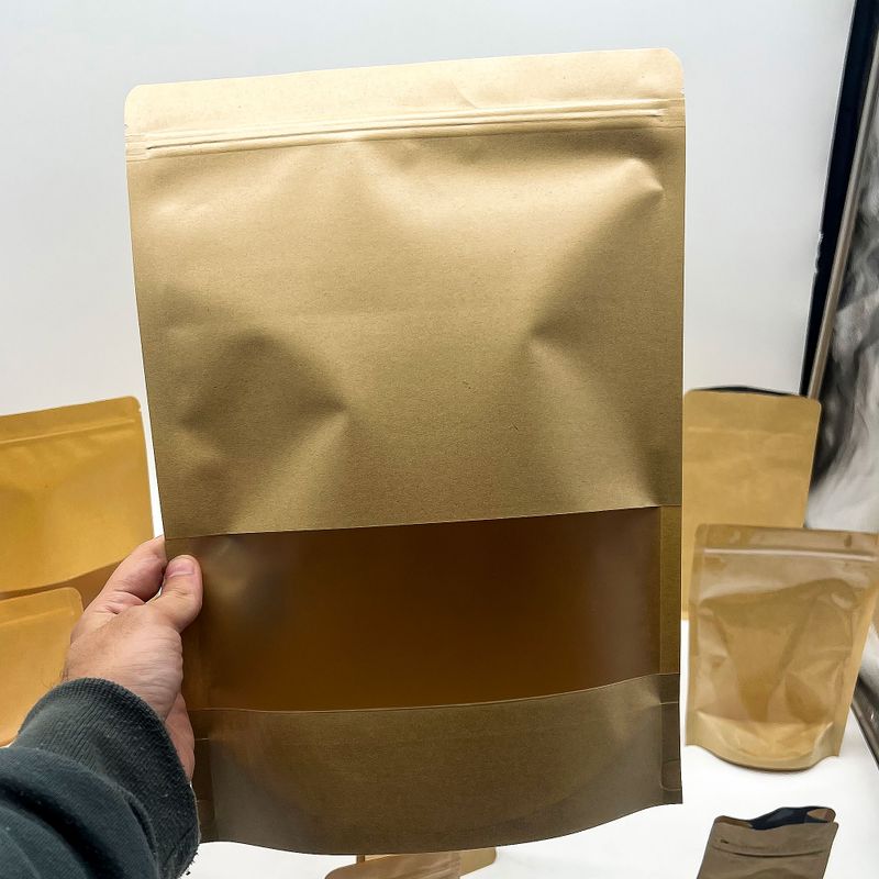 Kraft Window Bag 23x35cm