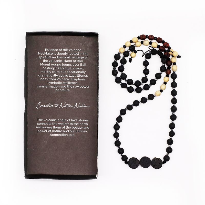 Essence of the Volcano Necklace - Connection to Nature