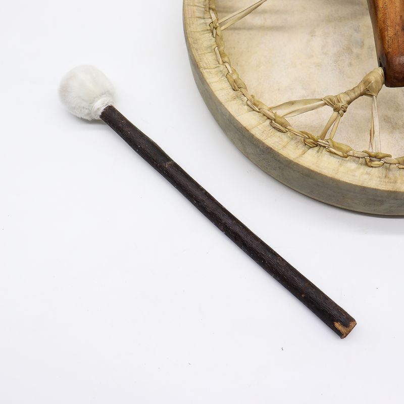 Spirit of the Wolf - Shaman Drum & Stick - Tunable - 40cm