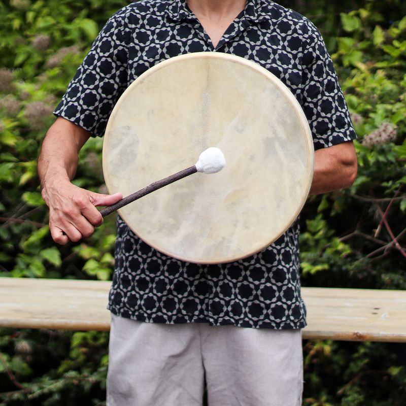 Spirit of the Eagle - Shaman Drum & Stick - Tunable - 40cm