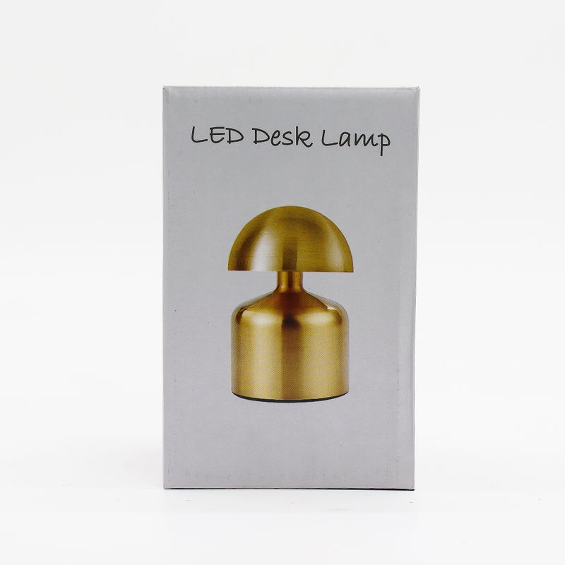 Touch Lamp - Flat Mushroom Bronze - USB-C LED Light