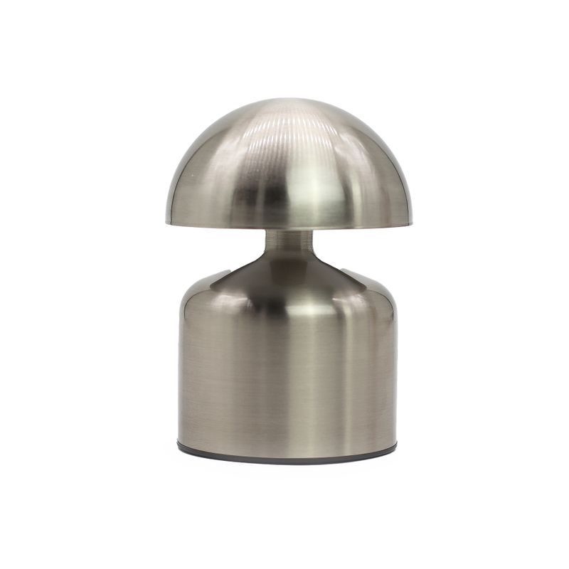 Touch Lamp - Dome Mushroom Silver - USB-C LED Light